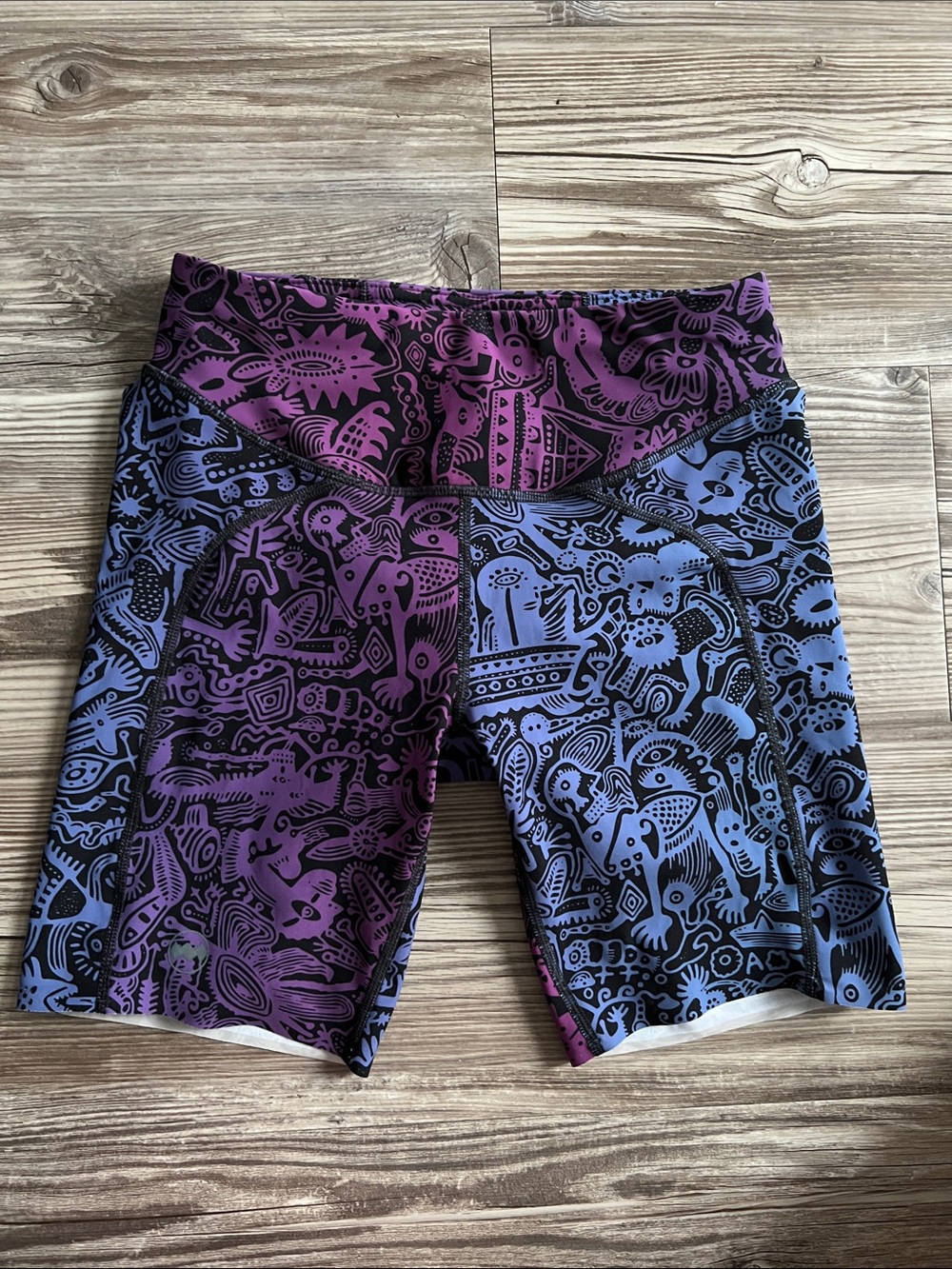Janji Groundwork Pace 7" Shorts in Batik Purple